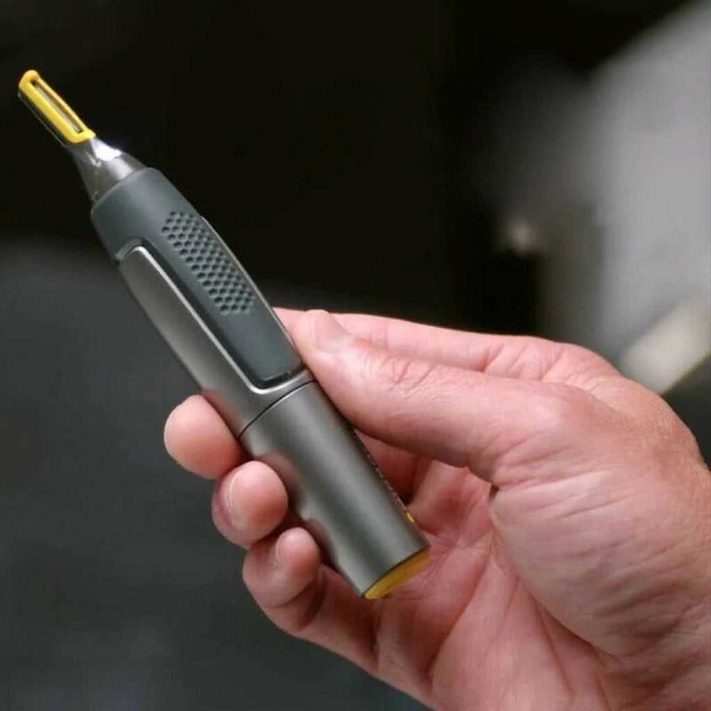 Precision Trimmer for Beard, Nose & Eyebrows – Cordless Detail Trimmer with LED Light & Ergonomic Grip - Nalani - Fashion Clothing and Decor