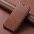 Premium Leather Wallet Case With Magnetic Card Holder - Nalani - UK Fashion Clothing and Decor