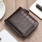 Premium Leather Wallet For Men With Card Slots And Coins - Nalani - UK Fashion Clothing and Decor