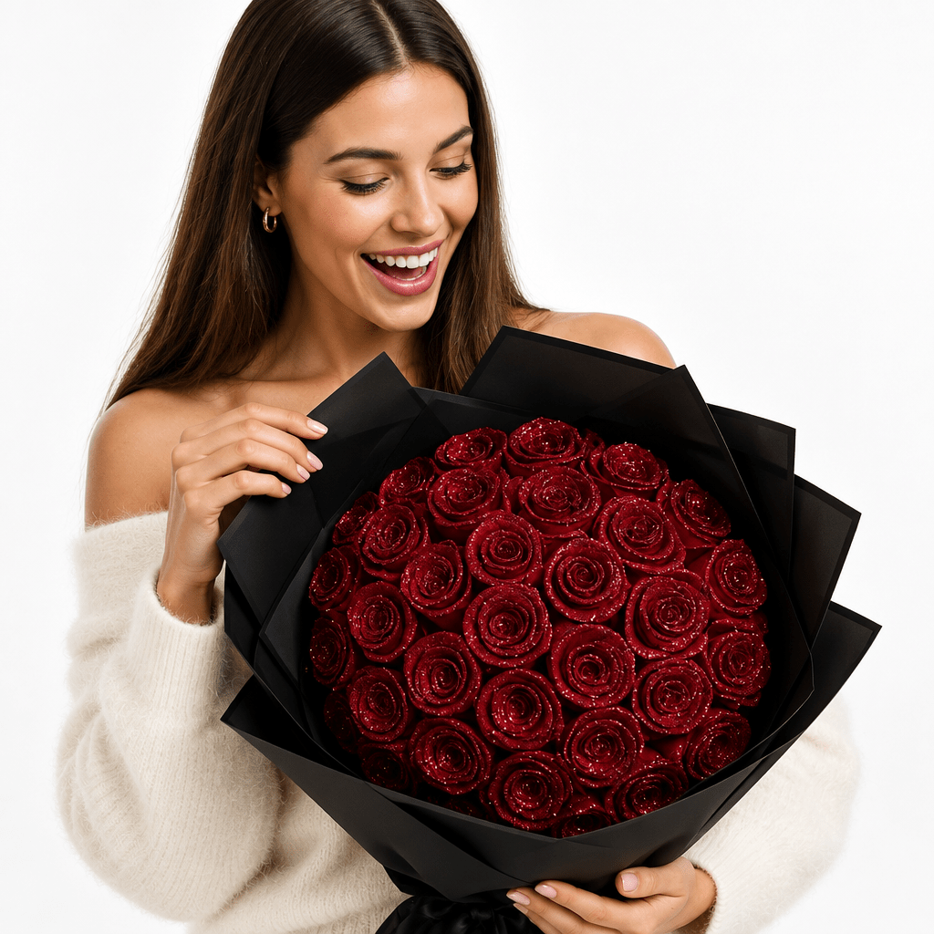 Preserved Roses – Long Lasting Real Roses in Gift Box, Forever Roses Red or Blue, 30 or 50 Pieces – RoseLure - Nalani - Fashion Clothing and Decor