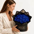 Preserved Roses – Long Lasting Real Roses in Gift Box, Forever Roses Red or Blue, 30 or 50 Pieces – RoseLure - Nalani - Fashion Clothing and Decor