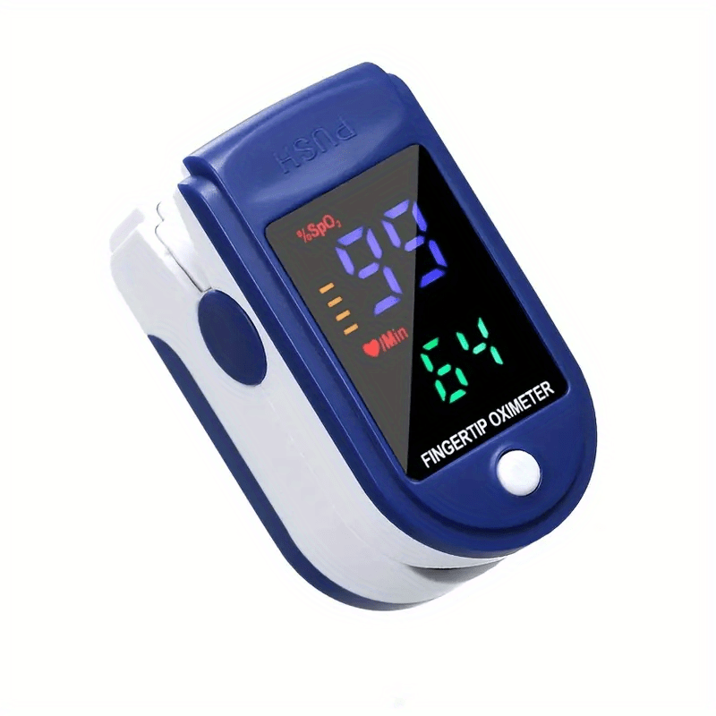 Pulse Oximeter for Blood Oxygen and Heart Rate – Compact SpO2 Monitor, 70-100% SpO2, 30-250 BPM, Only 1.8 oz - Nalani - Fashion Clothing and Decor