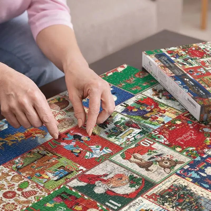 Puzzle Advent Calendar 2026 – 1000 Piece Christmas Jigsaw Puzzle in 24 Days, New Pieces Daily, Gift for Adults & Families - Nalani - Fashion Clothing and Decor