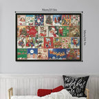 Puzzle Advent Calendar 2026 – 1000 Piece Christmas Jigsaw Puzzle in 24 Days, New Pieces Daily, Gift for Adults & Families - Nalani - Fashion Clothing and Decor