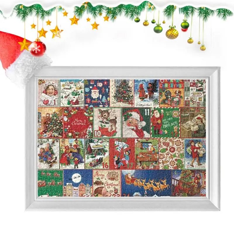 Puzzle Advent Calendar 2026 – 1000 Piece Christmas Jigsaw Puzzle in 24 Days, New Pieces Daily, Gift for Adults & Families - Nalani - Fashion Clothing and Decor