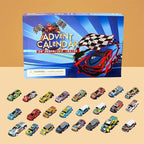 Race Car Advent Calendar for Kids – 24 Mini Racing Cars & Trucks, Christmas Countdown, Ages 3+ - Nalani - Fashion Clothing and Decor