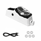 Rechargeable Electric Knife Sharpener – Cordless USB Knife Sharpener with Transparent Cover & Non-Slip Base – for Knives & Scissors - Nalani - Fashion Clothing and Decor