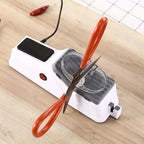 Rechargeable Electric Knife Sharpener – Cordless USB Knife Sharpener with Transparent Cover & Non-Slip Base – for Knives & Scissors - Nalani - Fashion Clothing and Decor