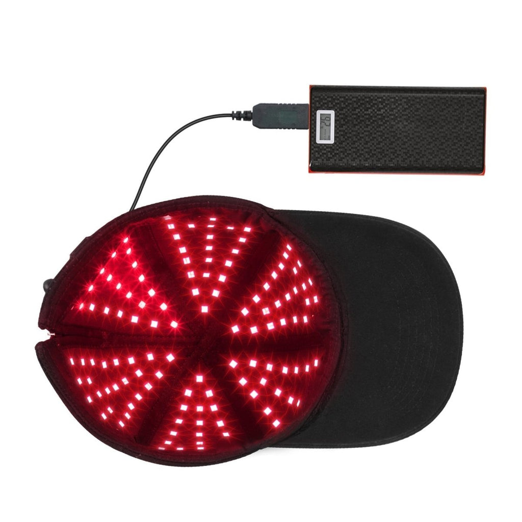 Red Light Cap – LED Red & Infrared Light Hair Cap for Scalp Care, Cordless At-Home Use – HairGlow Pro - Nalani - Fashion Clothing and Decor