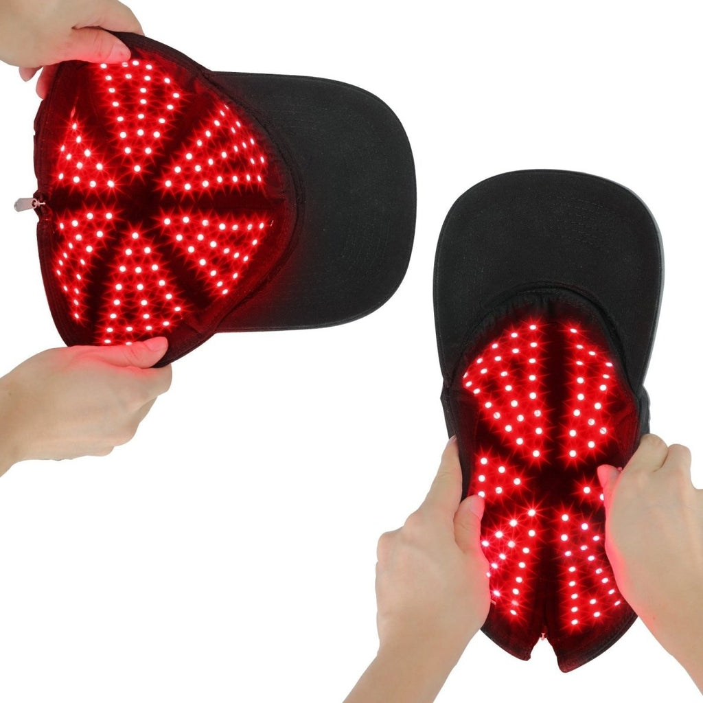 Red Light Cap – LED Red & Infrared Light Hair Cap for Scalp Care, Cordless At-Home Use – HairGlow Pro - Nalani - Fashion Clothing and Decor
