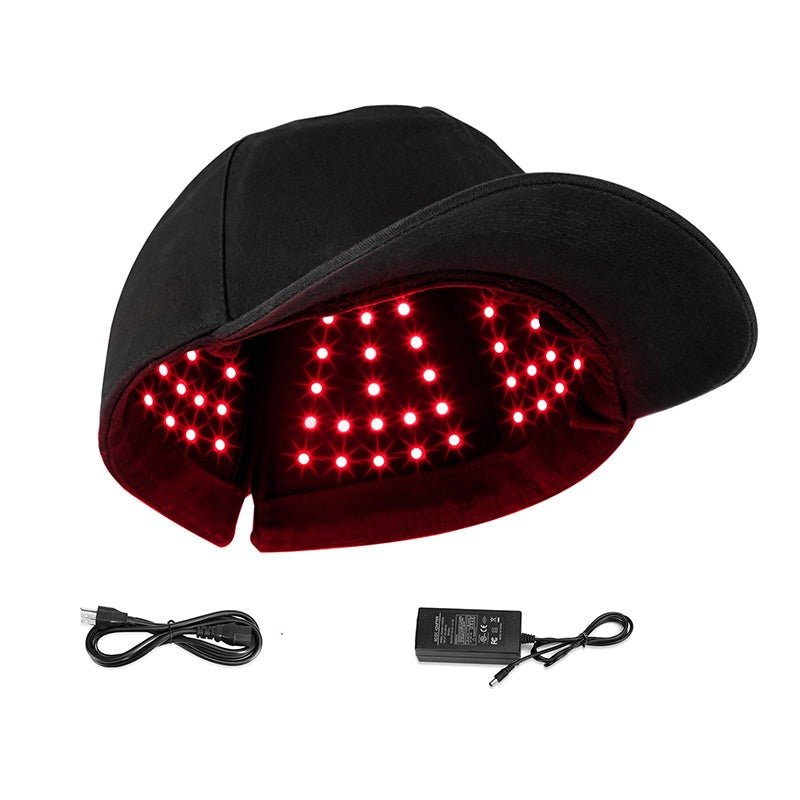 Red Light Cap – LED Red & Infrared Light Hair Cap for Scalp Care, Cordless At-Home Use – HairGlow Pro - Nalani - Fashion Clothing and Decor