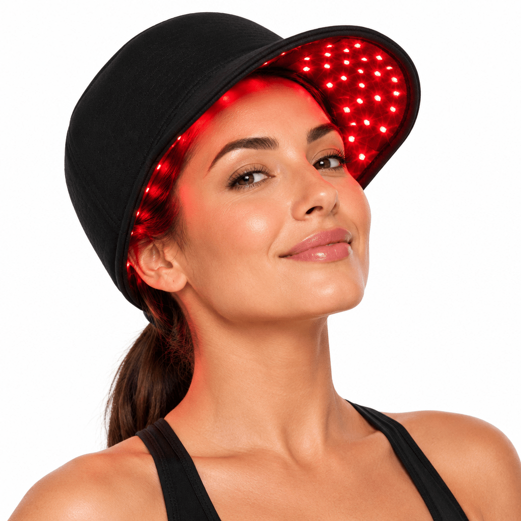Red Light Cap – LED Red & Infrared Light Hair Cap for Scalp Care, Cordless At-Home Use – HairGlow Pro - Nalani - Fashion Clothing and Decor