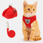 Reflective Cat Harness and Leash – Adjustable Breathable Mesh Harness for Cats & Kittens, XS-XL, 4 Colors - Nalani - Fashion Clothing and Decor