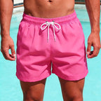Relaxed Drawstring Quick - Dry Swim Trunks With Mesh Lining And Pockets - Nalani - Fashion Clothing and Decor