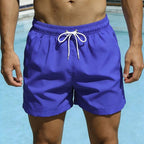 Relaxed Drawstring Quick - Dry Swim Trunks With Mesh Lining And Pockets - Nalani - Fashion Clothing and Decor