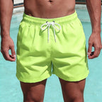 Relaxed Drawstring Quick - Dry Swim Trunks With Mesh Lining And Pockets - Nalani - Fashion Clothing and Decor