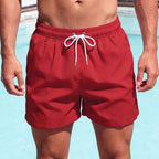 Relaxed Drawstring Quick - Dry Swim Trunks With Mesh Lining And Pockets - Nalani - Fashion Clothing and Decor