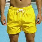 Relaxed Drawstring Quick - Dry Swim Trunks With Mesh Lining And Pockets - Nalani - Fashion Clothing and Decor