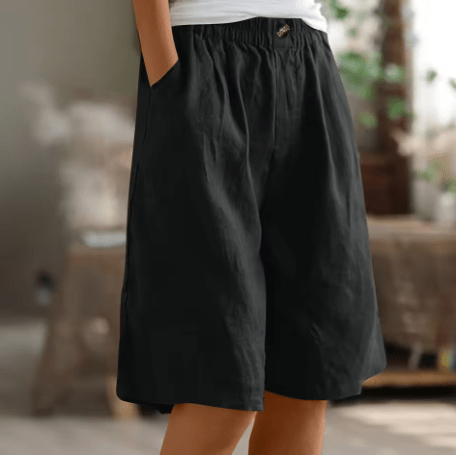 Renee | Comfort Shorts All Day Breathable Lounge Wear For Warm Weather - Nalani - Fashion Clothing and Decor