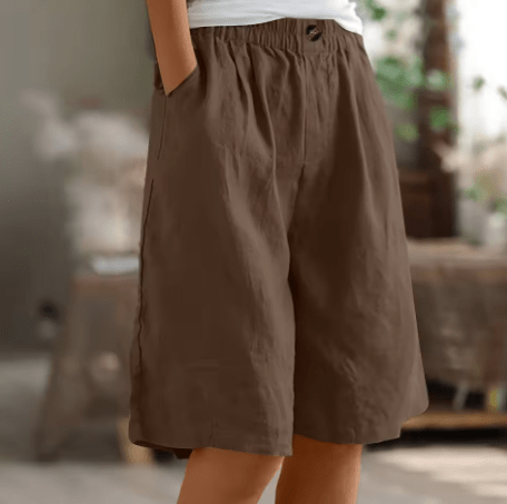 Renee | Comfort Shorts All Day Breathable Lounge Wear For Warm Weather - Nalani - Fashion Clothing and Decor