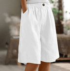 Renee | Comfort Shorts All Day Breathable Lounge Wear For Warm Weather - Nalani - Fashion Clothing and Decor