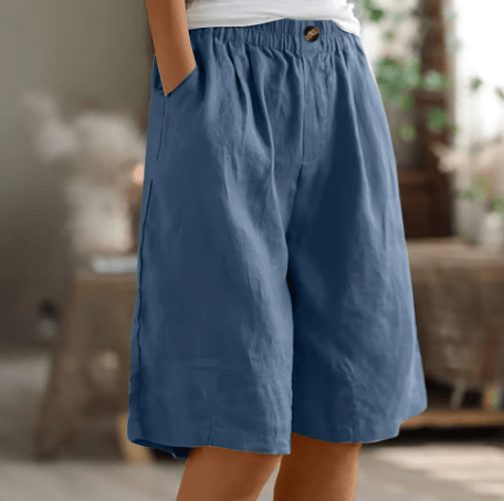 Renee | Comfort Shorts All Day Breathable Lounge Wear For Warm Weather - Nalani - Fashion Clothing and Decor