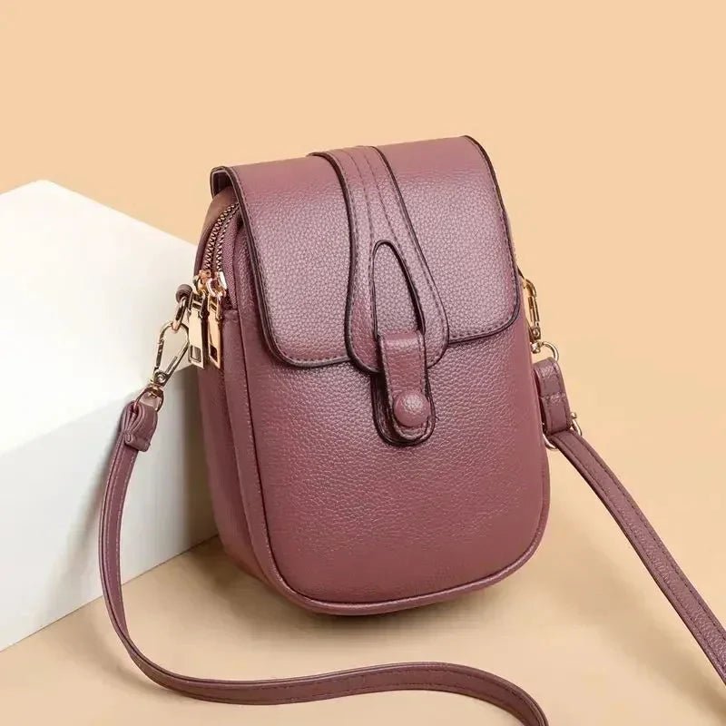 Retro Vegan Leather Small Shoulder Bag For Women Everyday - Nalani - UK Fashion Clothing and Decor