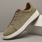 Rhenard Suede Sneakers With Cushioned Insole For All Day Comfort - Nalani - Fashion Clothing and Decor