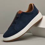 Rhenard Suede Sneakers With Cushioned Insole For All Day Comfort - Nalani - Fashion Clothing and Decor