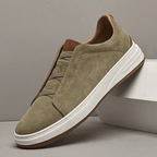 Rhenard Suede Sneakers With Cushioned Insole For All Day Comfort - Nalani - Fashion Clothing and Decor