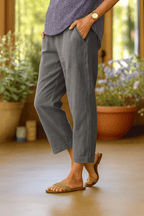 Rita | Light Summer Trousers Lightweight, Breathable Everyday Comfort - Nalani - Fashion Clothing and Decor