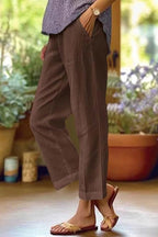 Rita | Light Summer Trousers Lightweight, Breathable Everyday Comfort - Nalani - Fashion Clothing and Decor