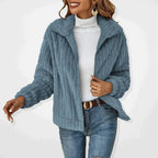 Roque | Women’s Jacket | Zip Front Textured - Nalani - Fashion Clothing and Decor