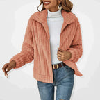 Roque | Women’s Jacket | Zip Front Textured - Nalani - Fashion Clothing and Decor