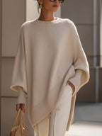 Roque | Women's Soft Modern Wool-Blend Oversized Sweater - Nalani - Fashion Clothing and Decor