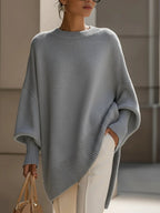Roque | Women's Soft Modern Wool-Blend Oversized Sweater - Nalani - Fashion Clothing and Decor