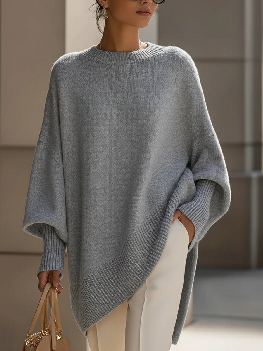 Roque | Women's Soft Modern Wool-Blend Oversized Sweater - Nalani - Fashion Clothing and Decor