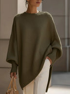 Roque | Women's Soft Modern Wool-Blend Oversized Sweater - Nalani - Fashion Clothing and Decor