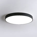 Round LED Flush Mount Light Nordic Style Metallic Bedroom - Nalani - UK Fashion Clothing and Decor