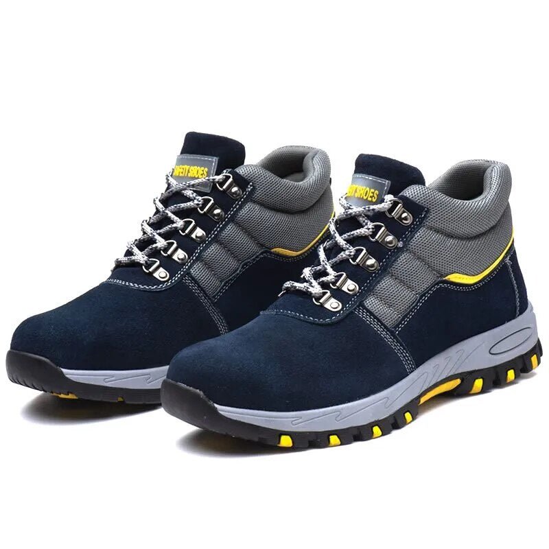 SafeGuard All-Season – Waterproof Safety Shoes with Steel Toe and Ergonomic Sole, Work Shoes for Construction & Warehouse - Nalani - Fashion Clothing and Decor