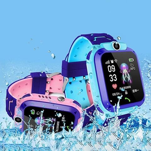 SafeScout | Kids' Smartwatch with Real-Time GPS Tracking & SOS Button - 2-Way Calling Waterproof Child Locator Smart Watch for Boys & Girls - Nalani - Fashion Clothing and Decor