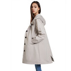 Sandré | Women's Waterproof Rain Jacket - Hooded Lightweight Windbreaker - Outdoor Casual Wear - Nalani - UK Fashion Clothing and Decor