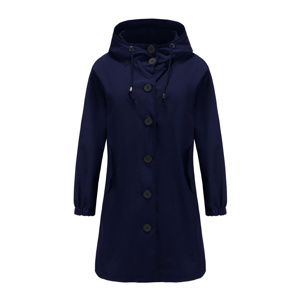 Sandré | Women's Waterproof Rain Jacket - Hooded Lightweight Windbreaker - Outdoor Casual Wear - Nalani - UK Fashion Clothing and Decor