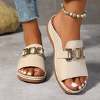 Sara | Chic Orthopedic Sandals With Wedge Heel And Arch Support - Nalani - Fashion Clothing and Decor