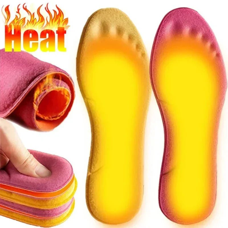 Self-Heating Insoles – Thermal Foot Warmer Insoles with Memory Foam, No Charging Needed, 1 Pair, EU 35–46 - Nalani - Fashion Clothing and Decor