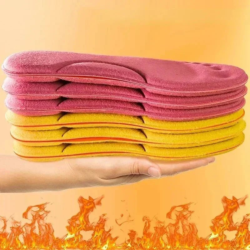 Self-Heating Insoles – Thermal Foot Warmer Insoles with Memory Foam, No Charging Needed, 1 Pair, EU 35–46 - Nalani - Fashion Clothing and Decor