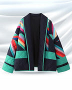 Sephira | Women's Jacket | Geometric Print Pattern - Nalani - Fashion Clothing and Decor