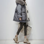 Serado | Luxurious Parka With Fur Collar For Women Winter Coat - Nalani - UK Fashion Clothing and Decor
