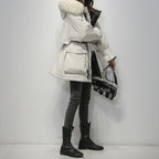 Serado | Luxurious Parka With Fur Collar For Women Winter Coat - Nalani - UK Fashion Clothing and Decor