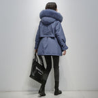 Serado | Luxurious Parka With Fur Collar For Women Winter Coat - Nalani - UK Fashion Clothing and Decor